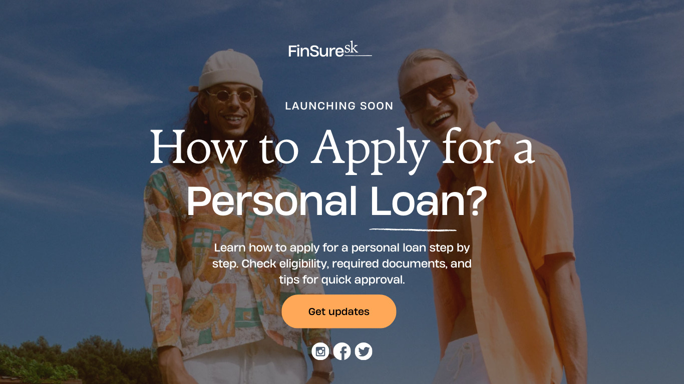 How to Apply for a Personal Loan?